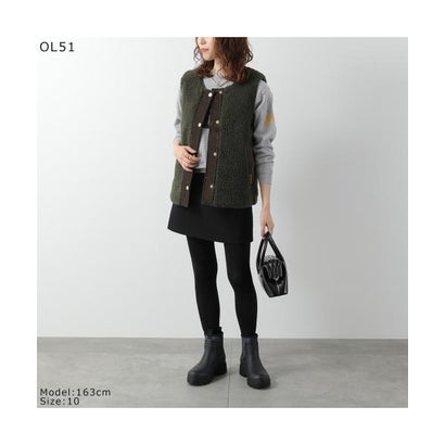 バブアー Barbour Barbour ボアベスト DULSIE LINER LLI0016 （BK11/ブラック）｜詳細画像