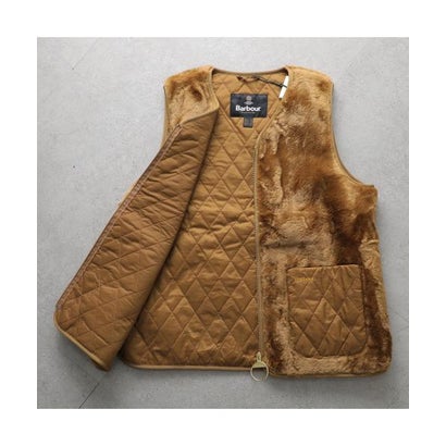 バブアー Barbour Barbour フェイクファーベスト KARIN FAUX FUR GILET LGI0201 （BK11/ブラック）｜詳細画像