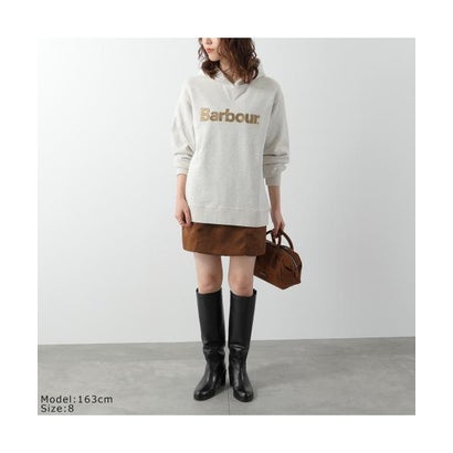 バブアー Barbour Barbour フーディ HARTLAND HOODIE LOL0673 （WH93/CLOUD-MARL/WARM-TRENC）｜詳細画像