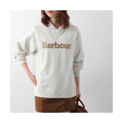 バブアー Barbour Barbour フーディ HARTLAND HOODIE LOL0673 （WH93/CLOUD-MARL/WARM-TRENC）｜詳細画像