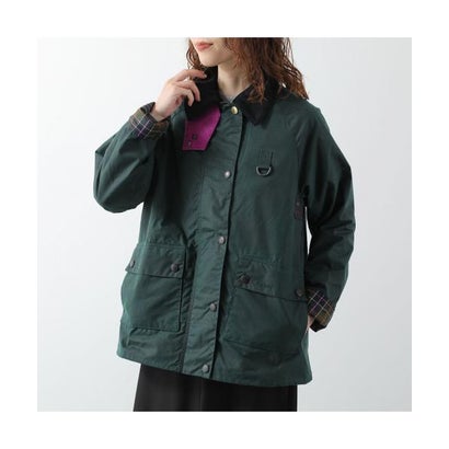 バブアー Barbour Barbour × Paul Smith ワックスコート Spey スペイ LWX1600 （GN75/ダークグリーン）｜詳細画像