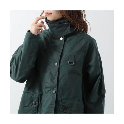 バブアー Barbour Barbour × Paul Smith ワックスコート Spey スペイ LWX1600 （GN75/ダークグリーン）｜詳細画像
