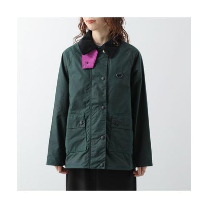 バブアー Barbour Barbour × Paul Smith ワックスコート Spey スペイ LWX1600 （GN75/ダークグリーン）｜詳細画像