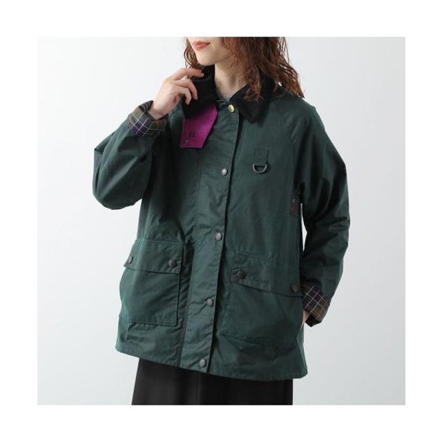 × Paul Smith ワックスコート Spey スペイ LWX1600 （GN75/ダークグリーン）