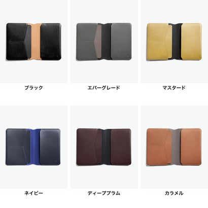 正規品3年保証 パスポートケース メンズ レディース ブランド パスポートカバー 二つ折り 旅行 トラベルグッズ マグネット開閉 カード入れ スキミング防止 Passport Cover WPCA （エバーグレード）｜詳細画像