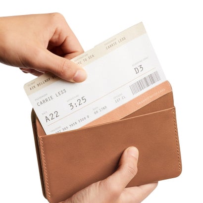 正規品3年保証 パスポートケース メンズ レディース ブランド パスポートカバー 二つ折り 旅行 トラベルグッズ マグネット開閉 カード入れ スキミング防止 Passport Cover WPCA （マスタード）｜詳細画像