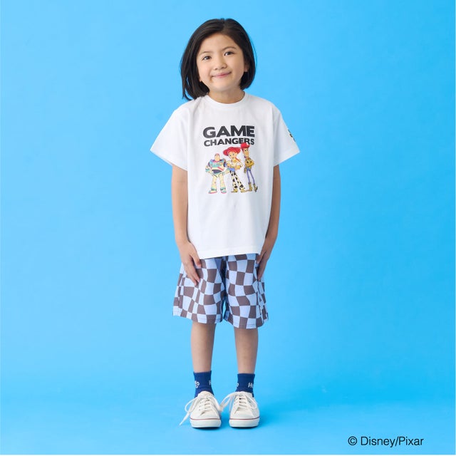 【予約/6月中旬～下旬入荷予定】【Disney&Pixar】TOY STORY5/アソートキャラクターTシャツ （オフ ホワイト）
