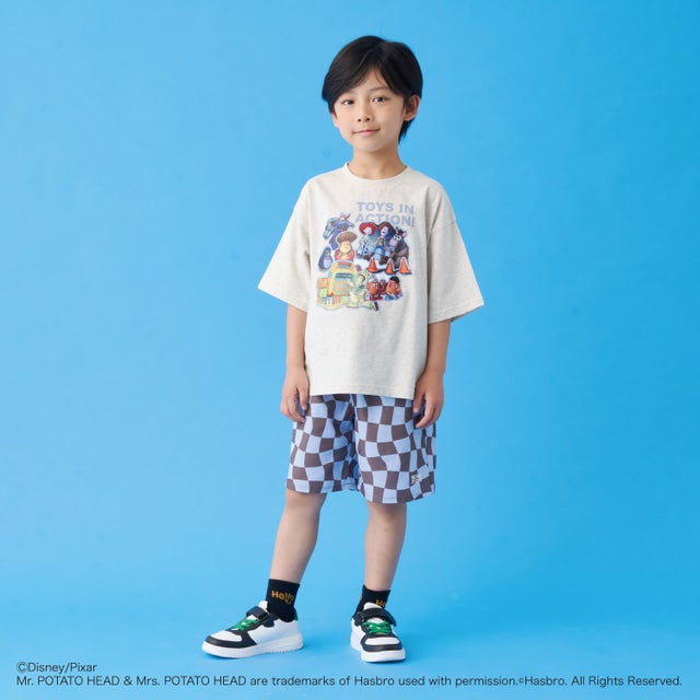【Disney&Pixar】TOY STORY/MOVIE グラフィックTシャツ （オートミール）