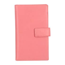 オイルプルアップレザー・30枚カード収納財布 （ピンク）