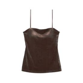 バッカ BACCA inner piece ベロアジャージー カップインキャミソール