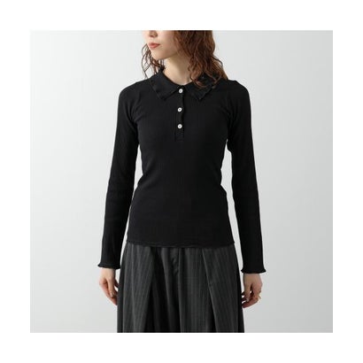 ベースレンジ BASERANGE BASERANGE ポロシャツ DUAL POLO LONG SLEEVE TTDPL-RC-AW26 （BLACK/ブラック）｜詳細画像