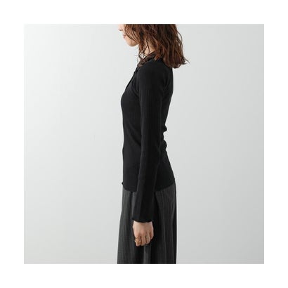 ベースレンジ BASERANGE BASERANGE ポロシャツ DUAL POLO LONG SLEEVE TTDPL-RC-AW26 （BLACK/ブラック）｜詳細画像