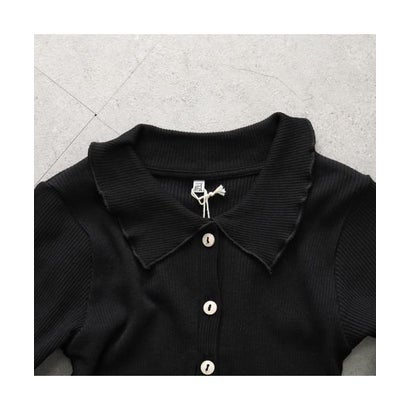 ベースレンジ BASERANGE BASERANGE ポロシャツ DUAL POLO LONG SLEEVE TTDPL-RC-AW26 （BLACK/ブラック）｜詳細画像