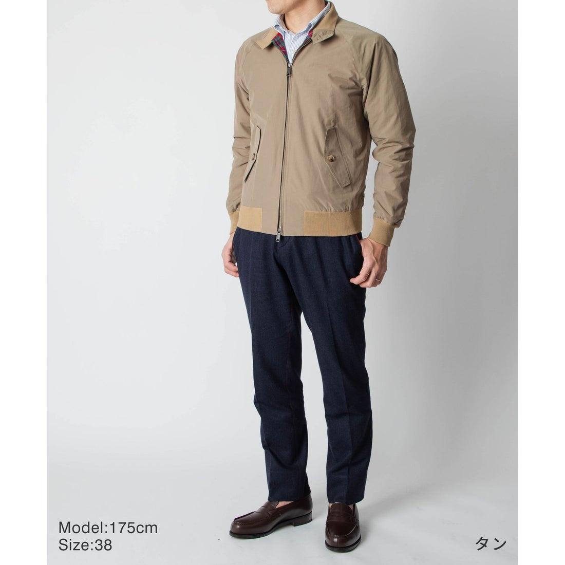 バラクータ BARACUTA G9 HARRINGTON JACKET BRCPS0001 BCNY1 メンズ 