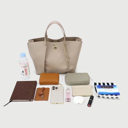 3層タイプ 2WAY ハンド & ショルダーバッグ / レディース バッグ ひねり金具 通勤バッグ セレモニー （ブラック）｜詳細画像