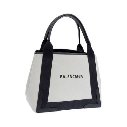 BALENCIAGA バレンシアガ SMALL CABAS カバス トート ハンド バッグ トートバッグ マチ Sサイズ （ホワイト）｜詳細画像