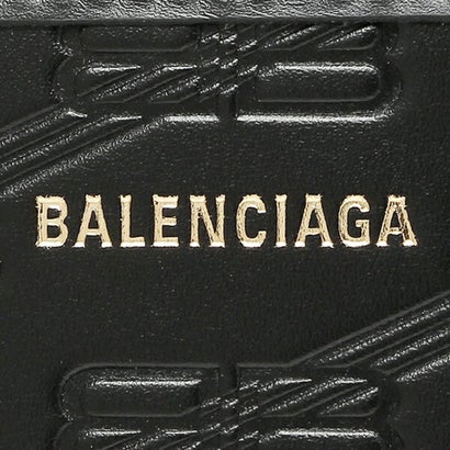 バレンシアガ BALENCIAGA トートバッグ ショルダーバッグ ハードウェアBBモノグラム Mサイズ ブラック レディース BALENCIAGA 714177 210HJ 1000 A4対応 （ブラック）｜詳細画像