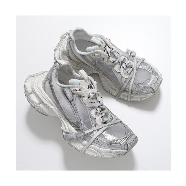 スニーカー 3XL SUMMER MESH 734734 WTRMH （9080/WHITE/SILVER）