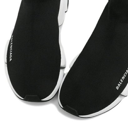 バレンシアガ BALENCIAGA スニーカー 靴 スピード ロゴ ブラック メンズ BALENCIAGA 617239 W2DB2 1015 （ブラック）｜詳細画像