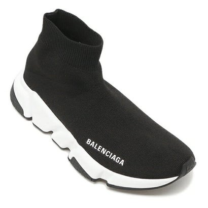 バレンシアガ BALENCIAGA スニーカー 靴 スピード ロゴ ブラック レディース BALENCIAGA 587280 W2DBQ 1015 （ブラック）｜詳細画像