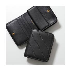 【極美品】バレンシアガ 二つ折り財布 ブラック カーフスキン エブリデイ バレンシアガ BALENCIAGA BALENCIAGA 二つ折り財布 594216 2AAXQ