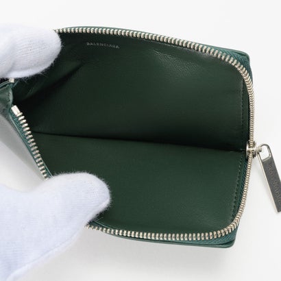 バレンシアガ BALENCIAGA カードケース エンベロープ FRAGMENT CASE 736734 2AAFS 3011 （グリーン）｜詳細画像