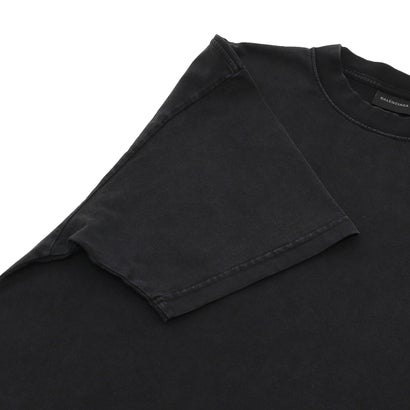 バレンシアガ BALENCIAGA Tシャツ カットソー ブラック レディース BALENCIAGA 641655 TNVU3 1073 （BLACK）｜詳細画像