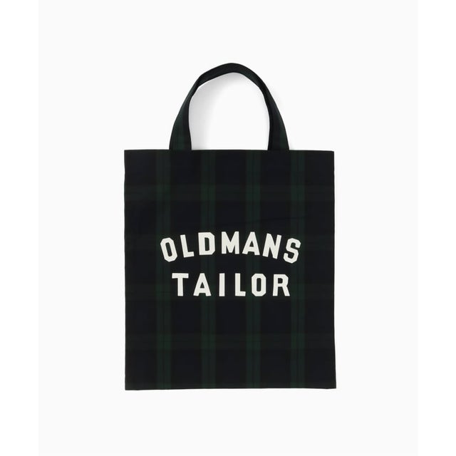 【R&D.M.Co/オールドマンズテイラー】OMT MINI TOTE CHECK トートバッグ （グリーン）