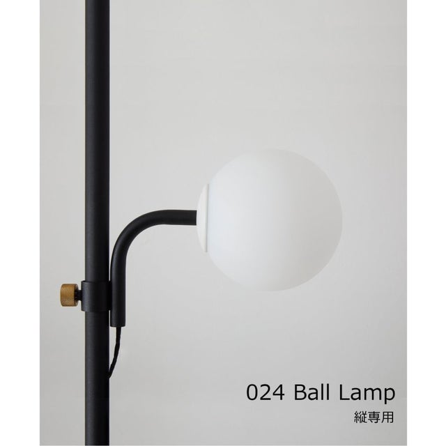 【DRAW A LINE/ドローアライン】024 Ball Lamp【返品不可商品】 （ブラック）