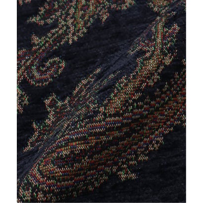 GB PAISLEY CUSHION COVER クッションカバー 45cm （ネイビー）｜詳細画像
