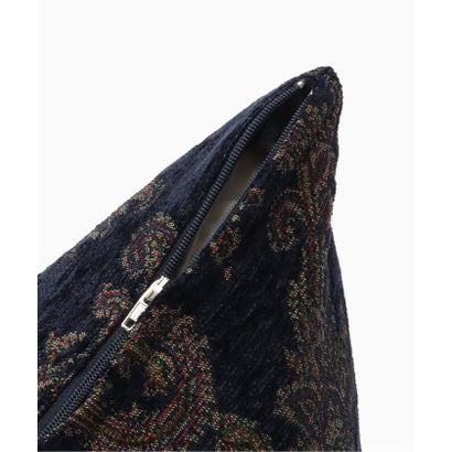 GB PAISLEY CUSHION COVER クッションカバー 45cm （ネイビー）｜詳細画像