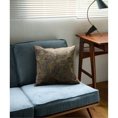 GB PAISLEY CUSHION COVER クッションカバー 45cm （ブラウン）｜詳細画像