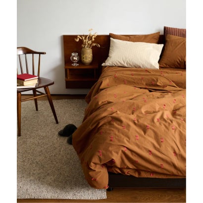 《予約》NUB DUVET COVER Q 掛け布団カバー クィーン （ブラウン）｜詳細画像