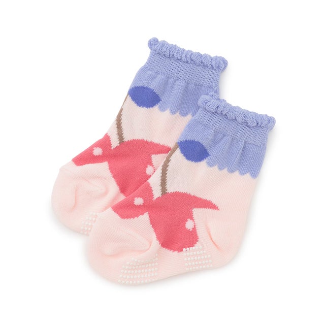 さくらんぼソックス （ピンク）