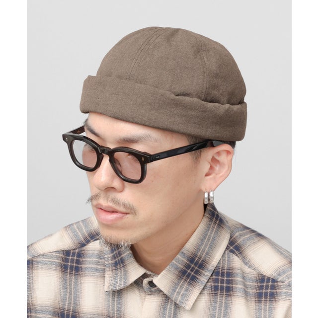 フィッシャーマンキャップ CORDURA ダック生地 洗い加工 手洗い可能 サイズ調節 （ブラウン）