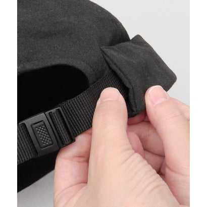 フィッシャーマンキャップ CORDURA ダック生地 洗い加工 手洗い可能 サイズ調節 （ブラック）｜詳細画像