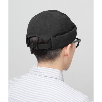 フィッシャーマンキャップ CORDURA ダック生地 洗い加工 手洗い可能 サイズ調節 （ブラック）｜詳細画像