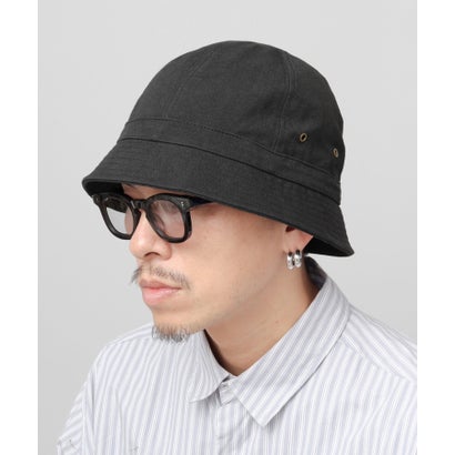 クルーハット CORDURA ダック 洗い加工 天日干し 消臭 抗菌 洗える サイズ調節 （ブラック）｜詳細画像