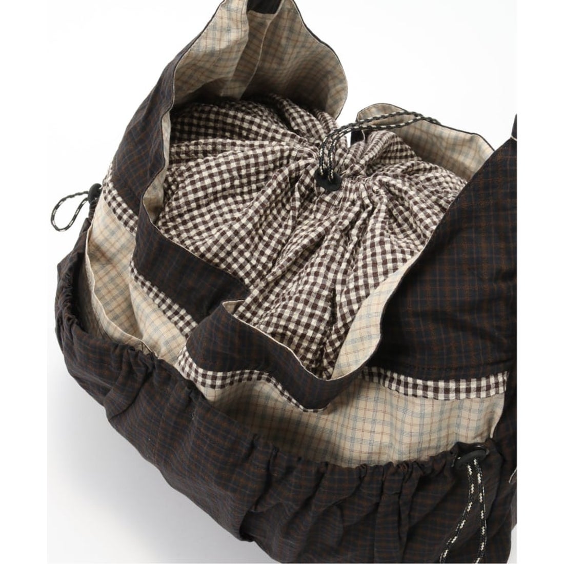 パルプ PULP This Uniform / ディス ユニフォーム BROWN CHECK LARGE 