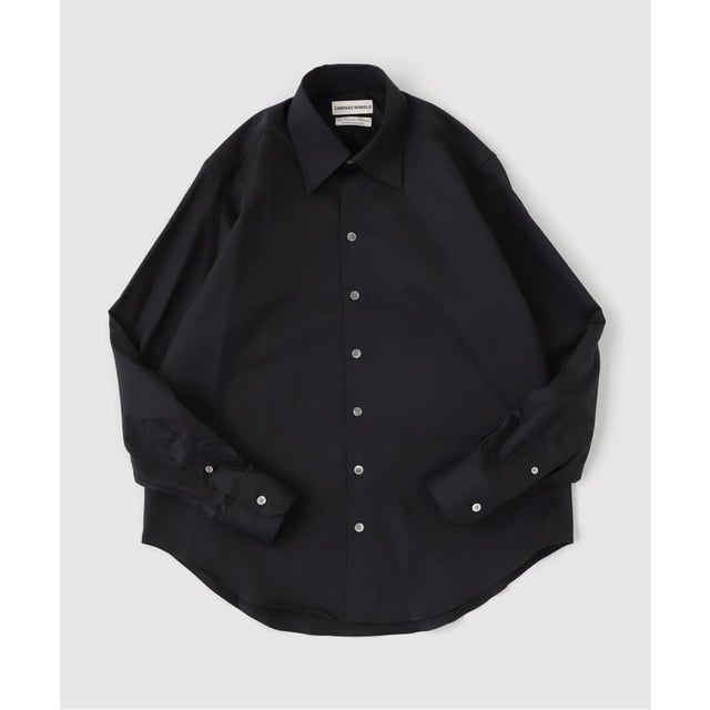 CAMISAS MANOLO / カミサス マノロ BLACK NORMAL SHIRT （ブラック）