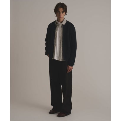 パルプ PULP via / ヴァイア CREWNECK CARDIGAN （ネイビー）｜詳細画像