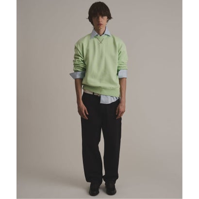 via / ヴァイア V GUSSET KNIT CREWNECK （グレーA）｜詳細画像
