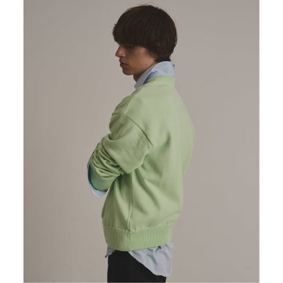 via / ヴァイア V GUSSET KNIT CREWNECK （グレーA）｜詳細画像