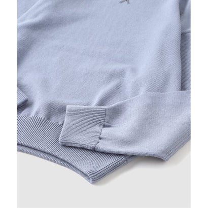 via / ヴァイア V GUSSET KNIT CREWNECK （ベージュ）｜詳細画像