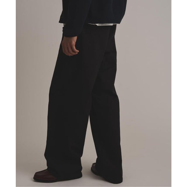 via / ヴァイア DENIM TROUSERS （ブラック）