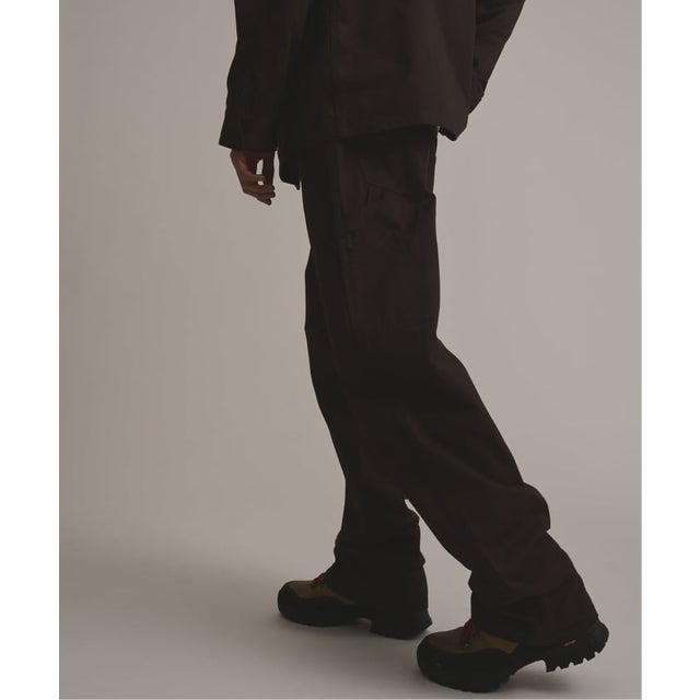 via / ヴァイア LOOSE FIT PAINTER PANTS （グレー）