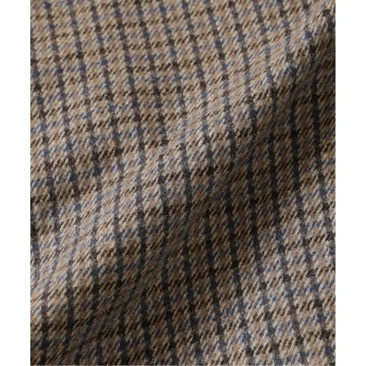 cabaret poval / キャバレーポバール REWOOL PLAID LS SHIRT （ブラウン）｜詳細画像