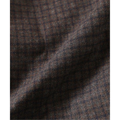 cabaret poval / キャバレーポバール REWOOL PLAID LS SHIRT （ブラウン）｜詳細画像