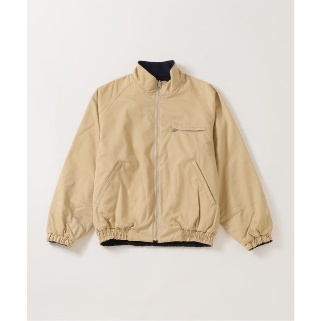 cabaret poval / キャバレーポバール REVERSIBLE HARRINGTON JKT （ベージュ）