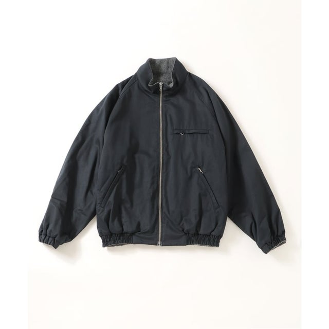 cabaret poval / キャバレーポバール REVERSIBLE HARRINGTON JKT （ブラック）